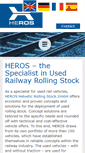Mobile Screenshot of heros-rail.com